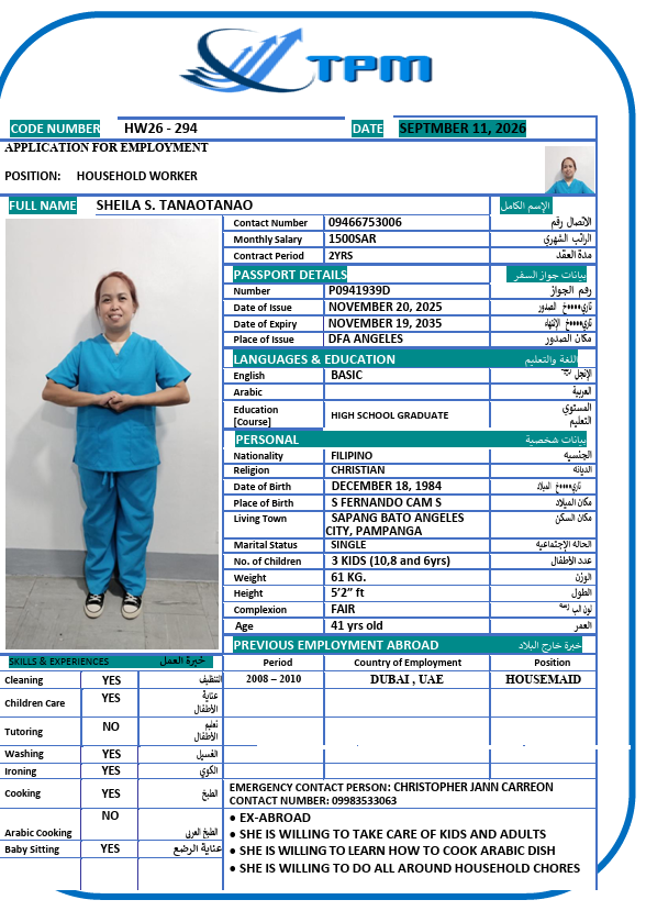 CV
